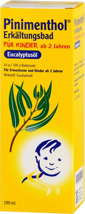 Actual product image Pinimenthol Eucalyptus oil cold bath for children from 2, 190 ml bath additive (190 ml)