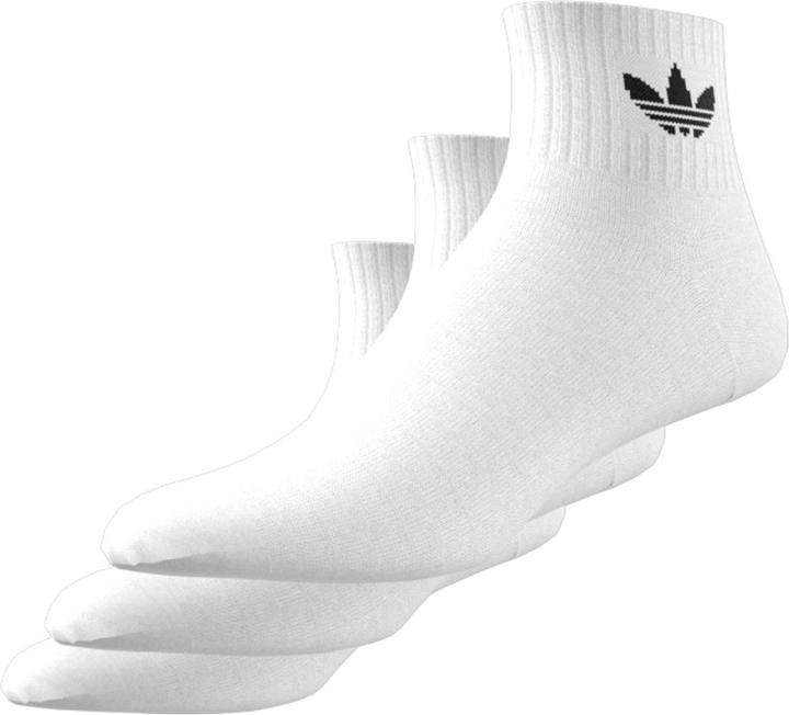 Actual product image adidas Mid 1/4 Crew Socks (3 Pack) (L)