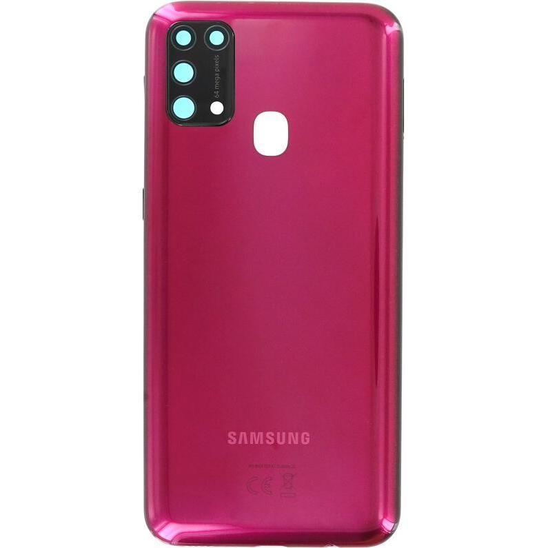 Samsung Back Cover M315 Galaxy M31 rot GH82-22412B, Smartphone Akku