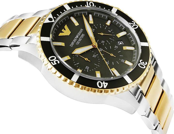 Actual product image Emporio Armani Diver (Chronograph, 43 mm)