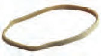 Immagine prodotto Wonday Anelli di gomma in scatola di cartone, naturale, 64 mm, 100 g (1 pz.)