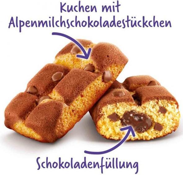 Actual product image Milka Cake & Choc (5 pcs., 175 g)