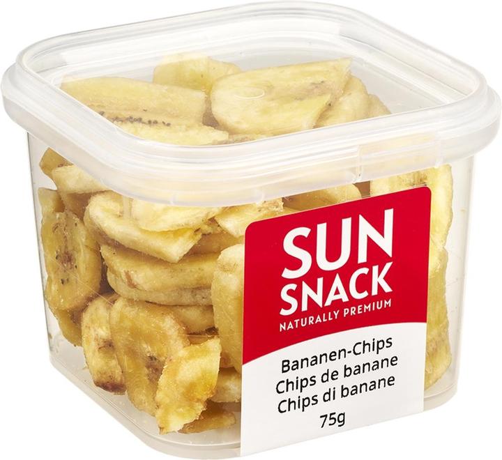 Actual product image Sun Snack Banana Chips (75g Cup) (75 g)