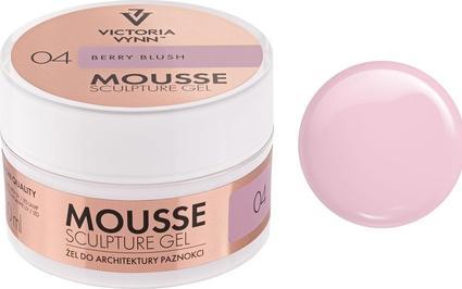 Produktbild Visconti Di Modrone Victoria Vynn Mousse Sculpture Gel 50ml Thixotropic Gel Berry Blush 04 (Haargel, 50 ml)