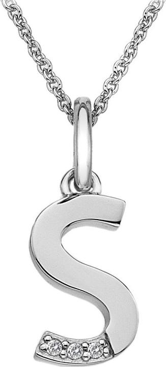 Produktbild Hot Diamonds Diamant Buchstaben Halskette S (Silber 925, 40 - 45 cm)