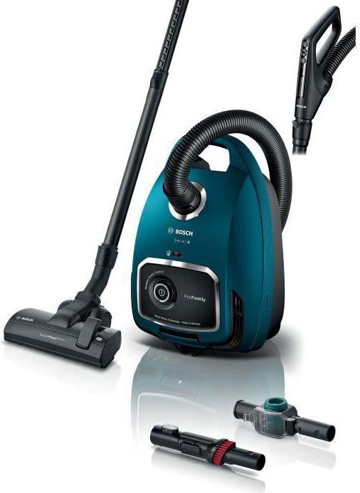 Produktbild Bosch Hausgeräte Compaxx'x BGL 6FAM1 blau Staubsauger mit Tasche