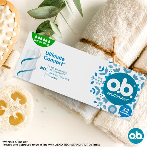 Productafbeelding o.b. A.B. - Procomfort Super Plus Tampons (32 x, Normaal)