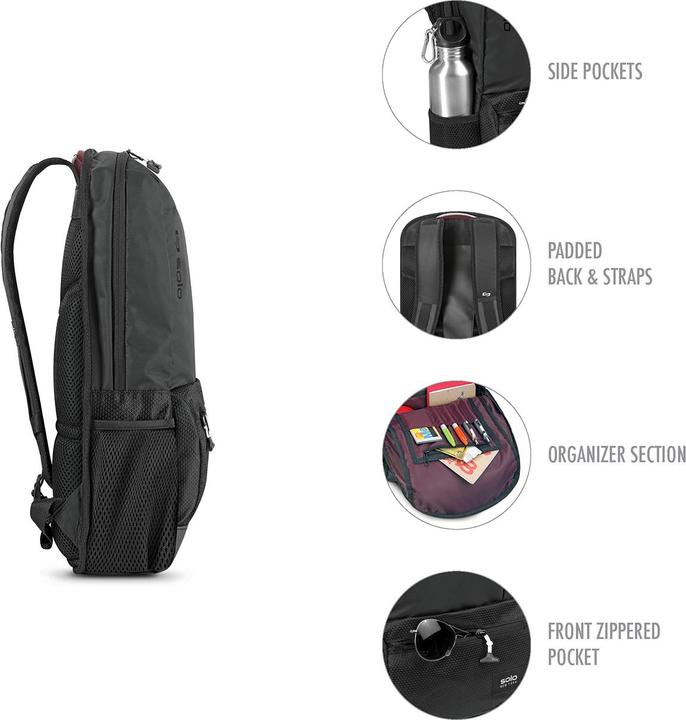 Produktbild Solo New York Draft Backpack 15,6", black
