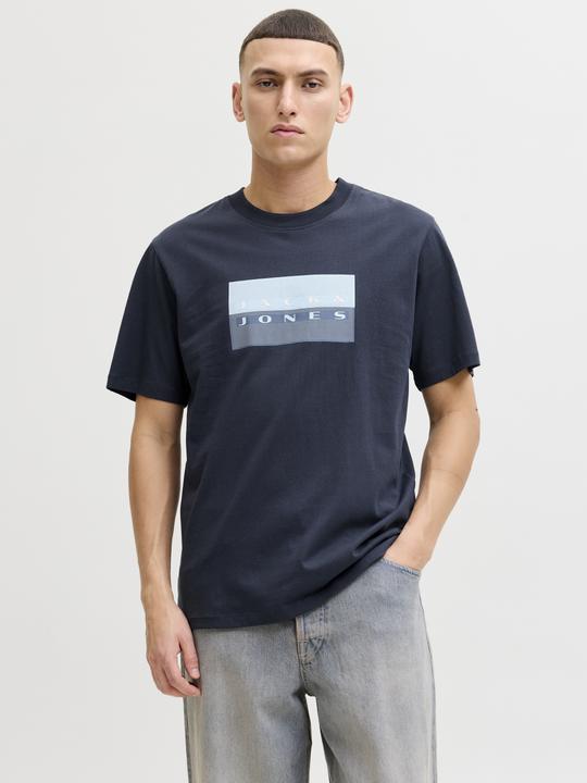 Produktbild Jack & Jones Jcofusion Dots Print Tee Ss Crew Sn (S)