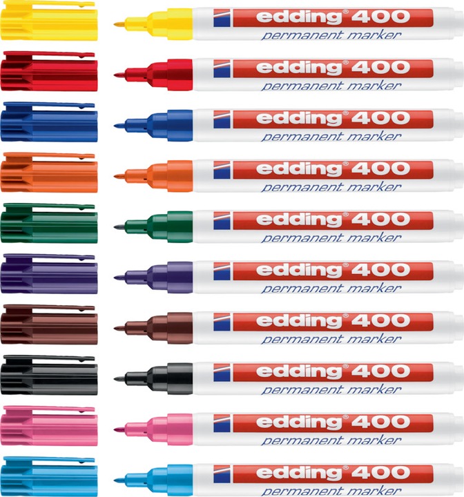 Produktbild Edding Permanent Marker (Grün, 1 mm, 1 x)