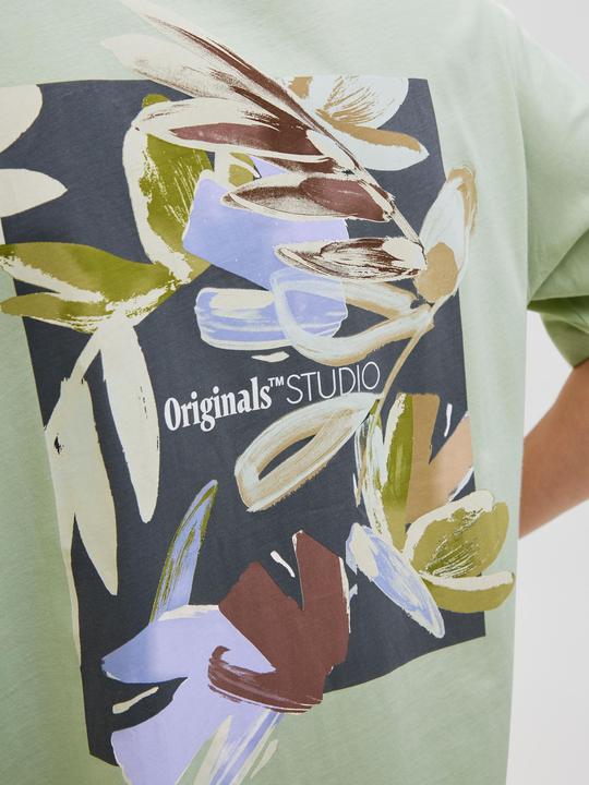 Actual product image Jack & Jones Rückenprint Rundhalsausschnitt T-shirt T-shirt (XL)