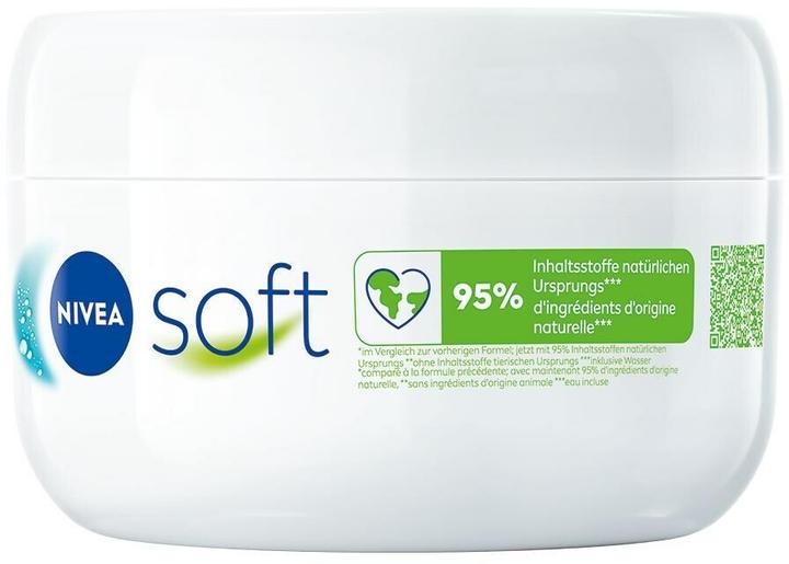 Produktbild NIVEA Soft erfrischende Feuchtigkeitscreme Topf (Körpercreme, 300 ml)