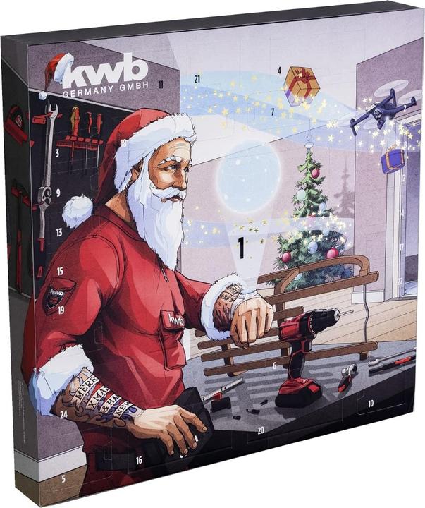 kwb Expert-Adventskalender 2022 für Heimwerker