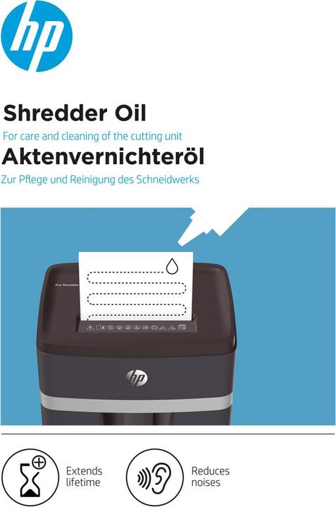 Actual product image HP Shredder Oil (400 ml) (Microcut)