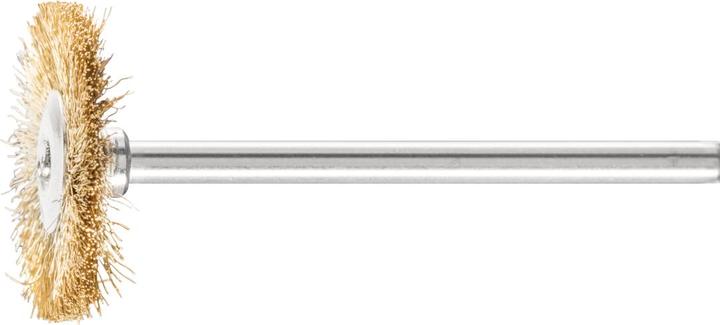 Produktbild Pferd Minirundbürste RBU 2202/3 MES 0,10 D22xB2xL6mm Messing