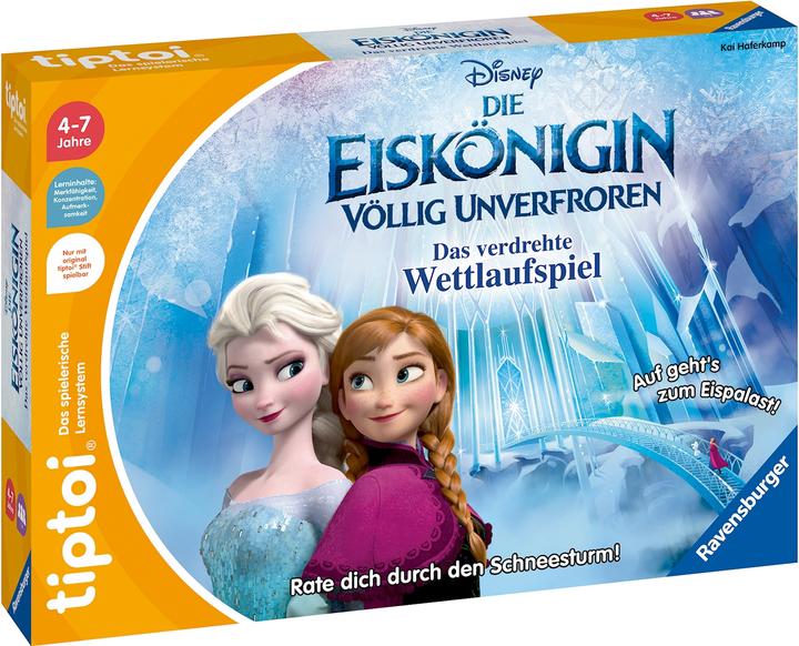 Produktbild tiptoi Disney Die Eiskönigin - Völlig unverfroren: Das verdrehte Wettlaufspiel (Deutsch, 4 - 7 Jahre)