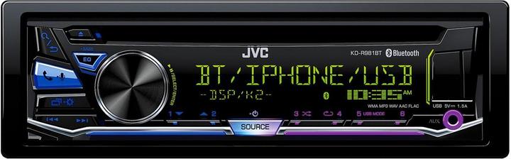 Actual product image JVC Kd-R981bt (Apple Carplay)