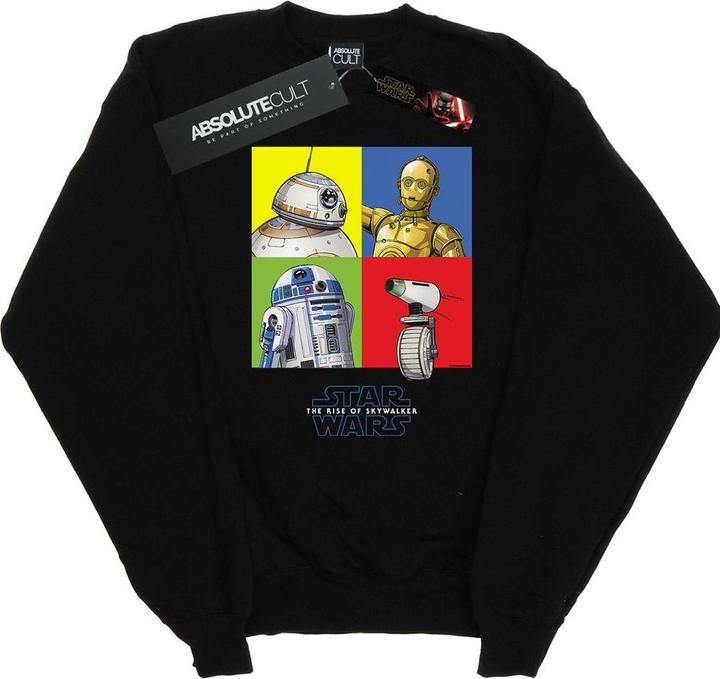 Immagine prodotto Star Wars The Rise Of Skywalker Droid Squares Felpa Uomo (XL)