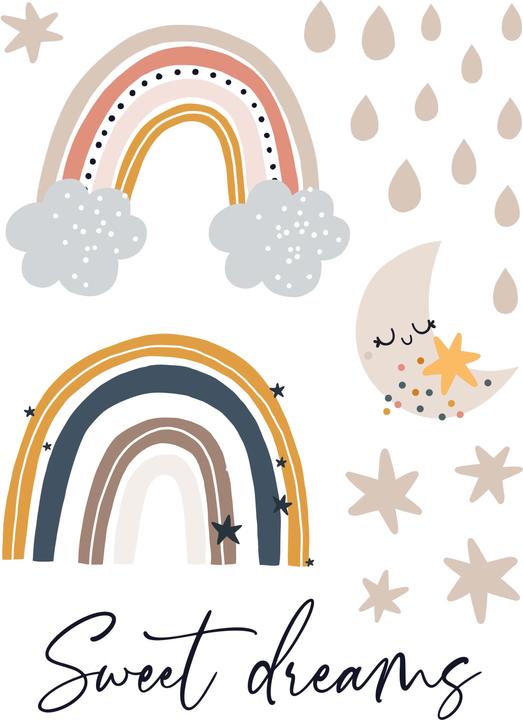 Image du produit Papierdrachen Arc-en-ciel (22 x 30 cm)