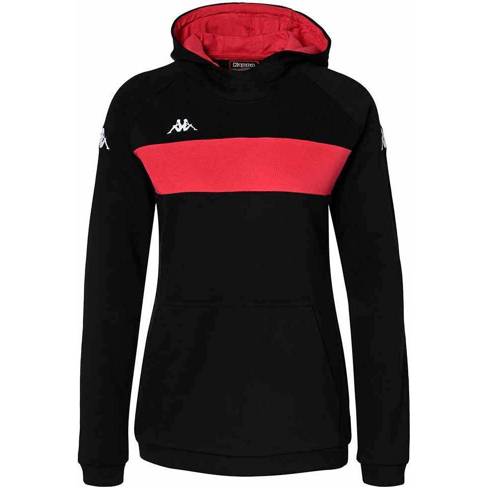 Kappa, Damen, Pullover, Daccia, Pink, Schwarz, (S)