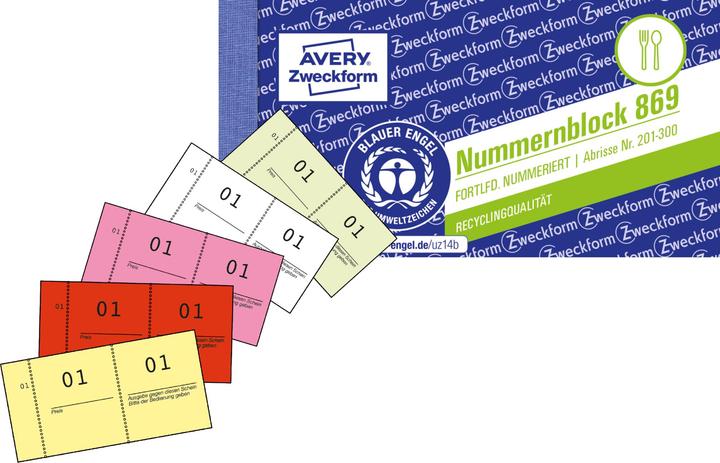 Avery Number pad (1 x)