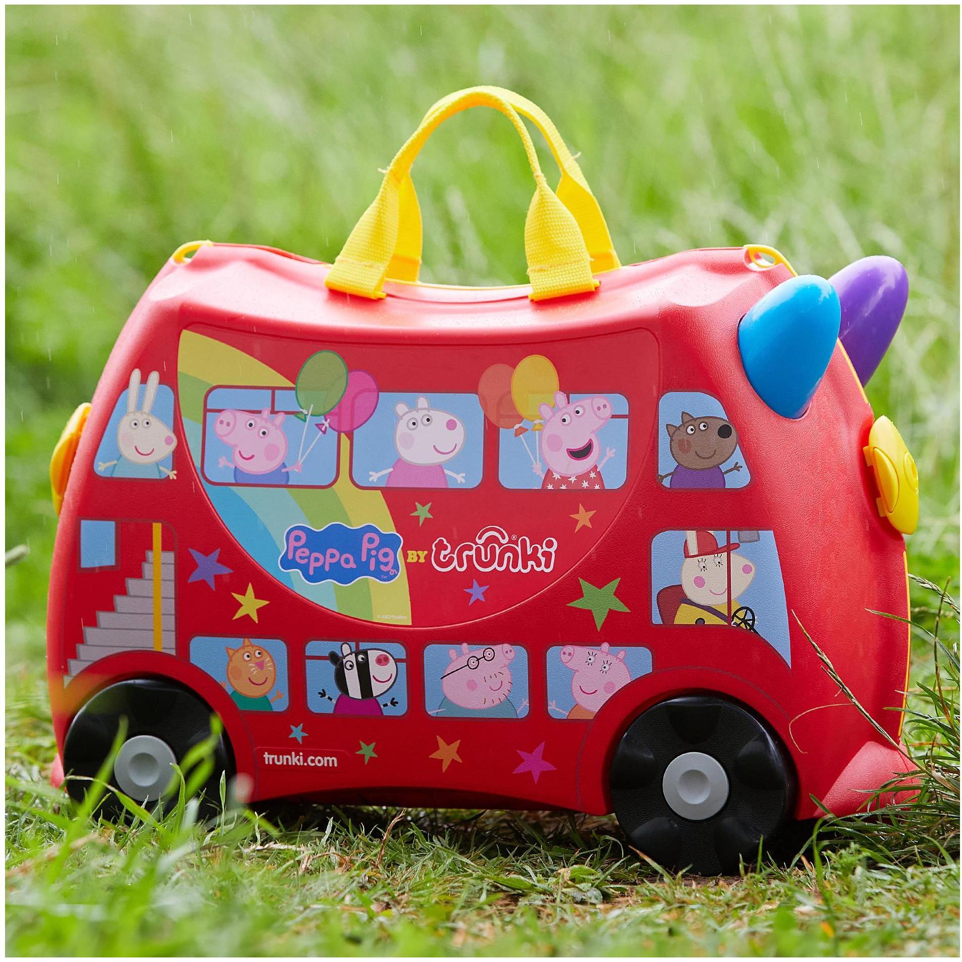 Trunki, Valigia, Koffer, Rosso, Multicolore, (18 l)