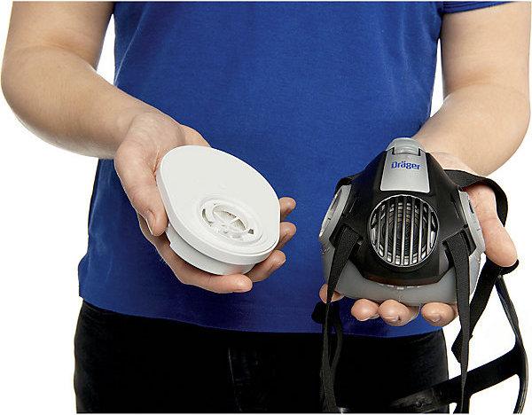Produktbild L+D Halbmaske X-plore® 3300 (Keine offizielle Schutzklasse, 1 x)