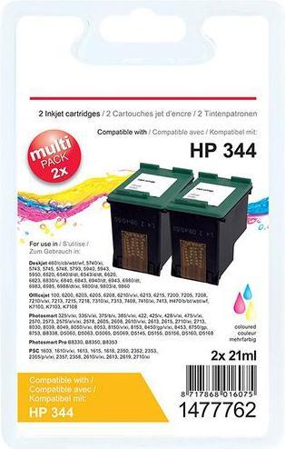 Produktbild Office Depot Tintenpatrone Kompatibel HP 344 C9505EE Farbig sortiert (M, Y, C)