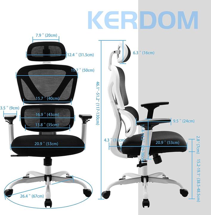 Image du produit Kerdom Chaise de bureau
