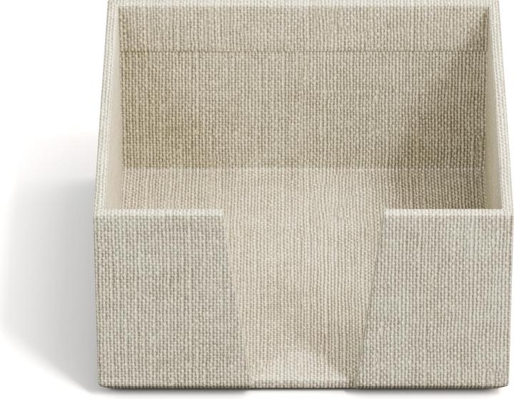 Produktbild Bigso Zettelkasten Leinenbezug James Linen nature