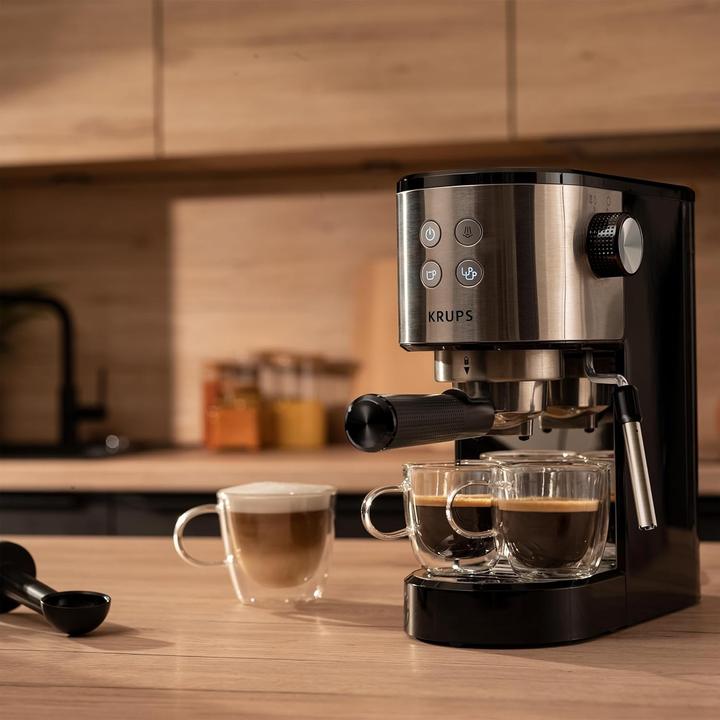 Produktbild Krups XP4418 Virtuoso Essential Espresso Siebträger, Kaffeemaschine