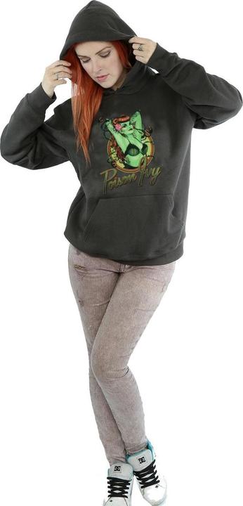 Immagine prodotto DC Bombshells Felpa con Cappuccio Poison Ivy Distintivo Donna (XXL)