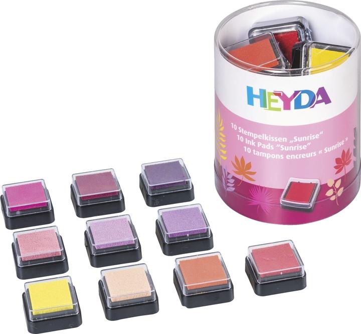 Actual product image Heyda Stamp pad tin Mini