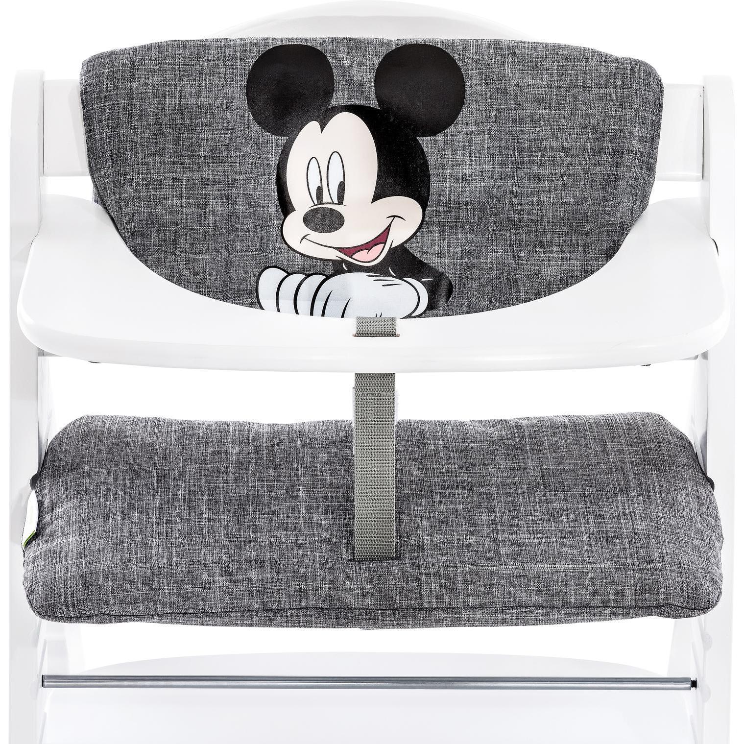 Hauck, Hochstuhl Zubehör, Highchair Pad Deluxe Mickey Grey