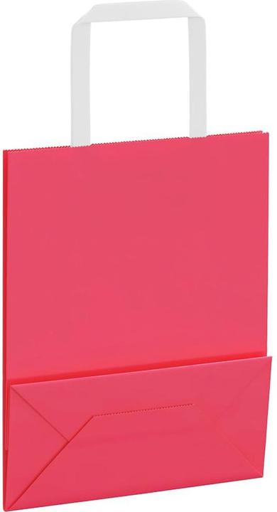 Actual product image VidaXL Kraft paper bags 50 pcs. with handle Pink 18x8x22 cm paper bag (Gift bag, 50 x)