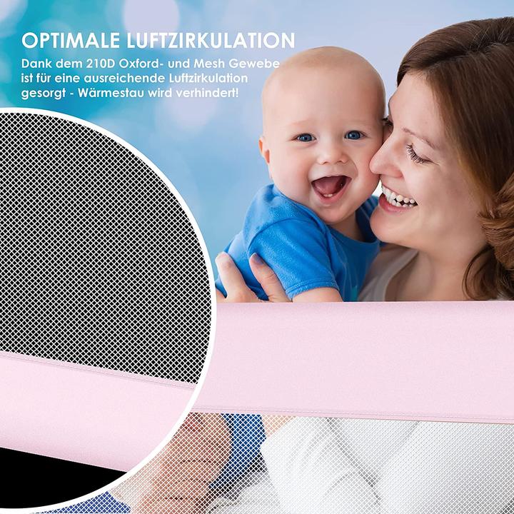 Actual product image Kesser Bed Rail 200cm Pink