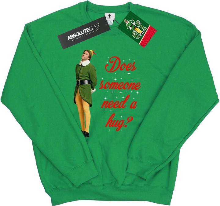 Actual product image Elf Mens Hug Buddy Sweatshirt (M)