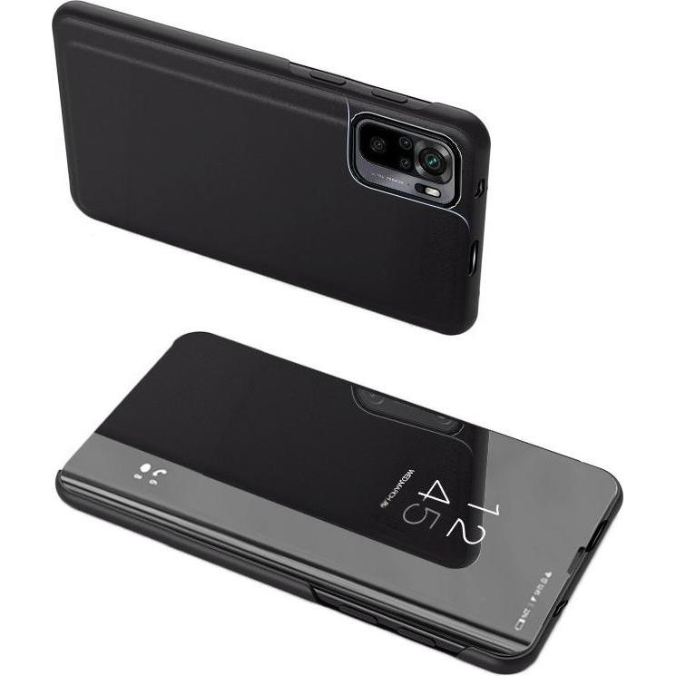 Hurtel Custodia Clear View Poco M4 Pro 5G nero (Xiaomi Poco M4 Pro 5G), Cover smartphone, Nero