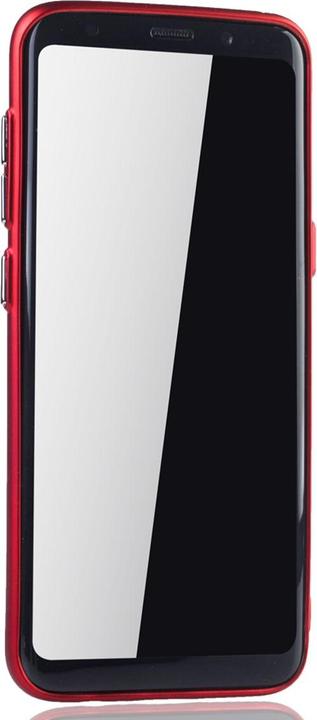 Produktbild König Design Handyhülle für Samsung Galaxy S8 Schutzcase Backcover Bumper Etuis Rahmen Rot (Samsung Galaxy S8+)