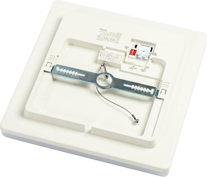 Produktbild Prios Artin LED-Deckenlampe, Sensor, eckig, 28 cm (2880 lm)