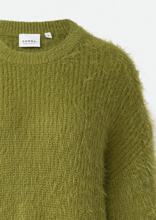 Actual product image Comma Strickpullover Kuscheliger Oversize-Strickpullover (L)