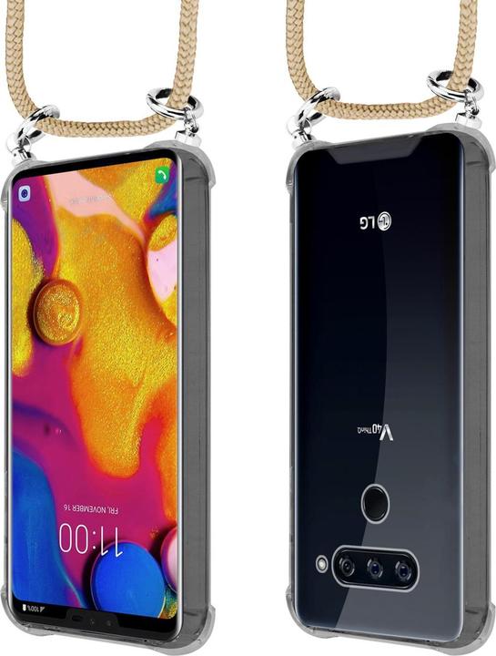 Produktbild Cadorabo TPU Handy Kette SILBER Cover