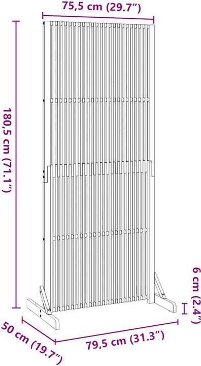 Immagine prodotto vidaXL Raumteiler