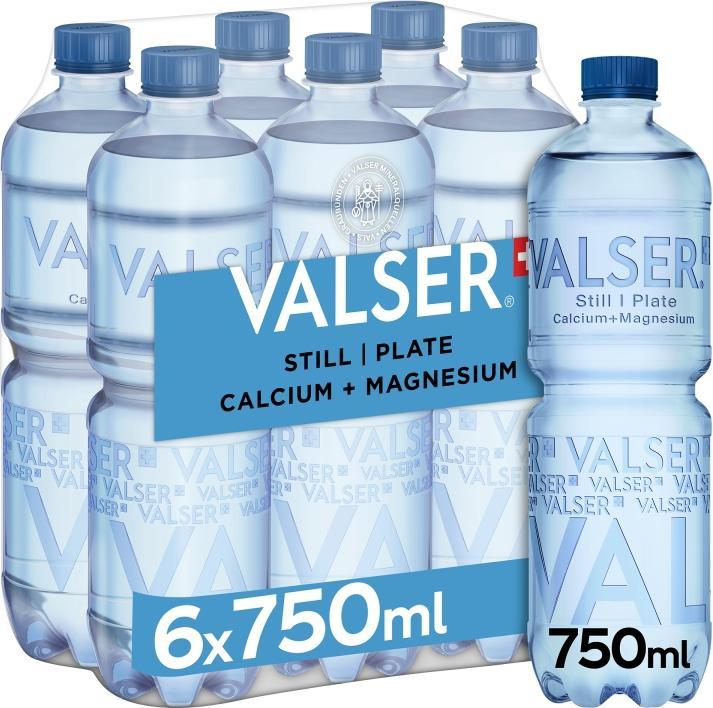 Image du produit Valser Calcium + Magnésium (6 x 75 cl)