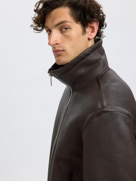 Produktbild Selected Homme Lammfell Lederjacke (S)