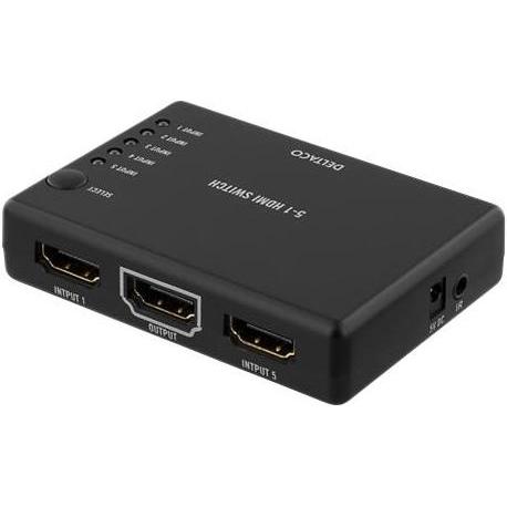 Deltaco HDMI-7043 video splitter, Switch Box