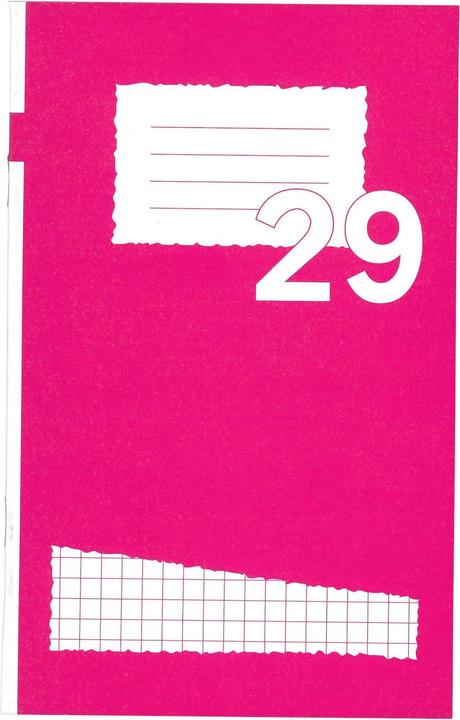 Actual product image Office Exercise book FSC 14 x 20 cm, chequered, red, 10 pieces (14 x 20 cm, Checked)