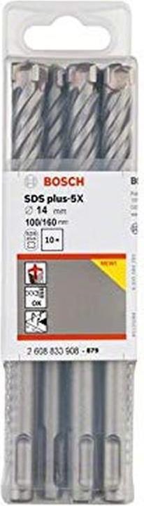 Produktbild Bosch Professional Zubehör PRO SDS plus-5X Hammerbohrer, 14 x 100 x 160 mm (14 Millimeter)