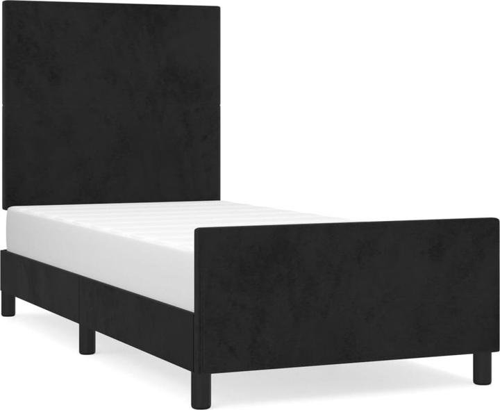 Actual product image vidaXL Bettgestell mit Kopfteil (80 x 200 cm)