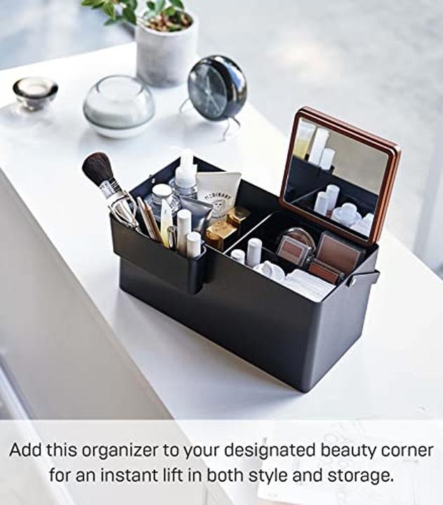 Actual product image Yamazaki Make-up box TOWER